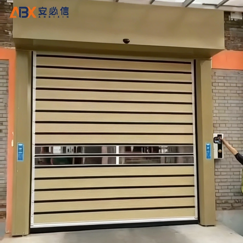 百色铝质快速门